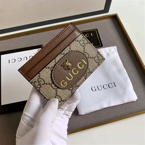 tarjetero gucci para hombre|farfetch Gucci.